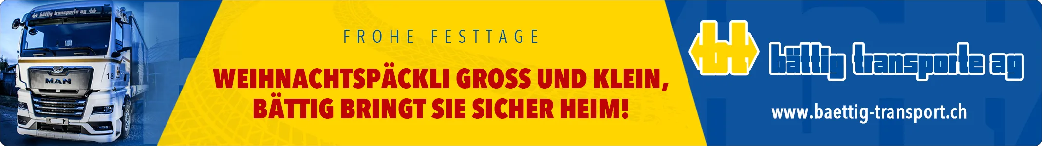 Bättig Transporte | Weihnachten 2026
