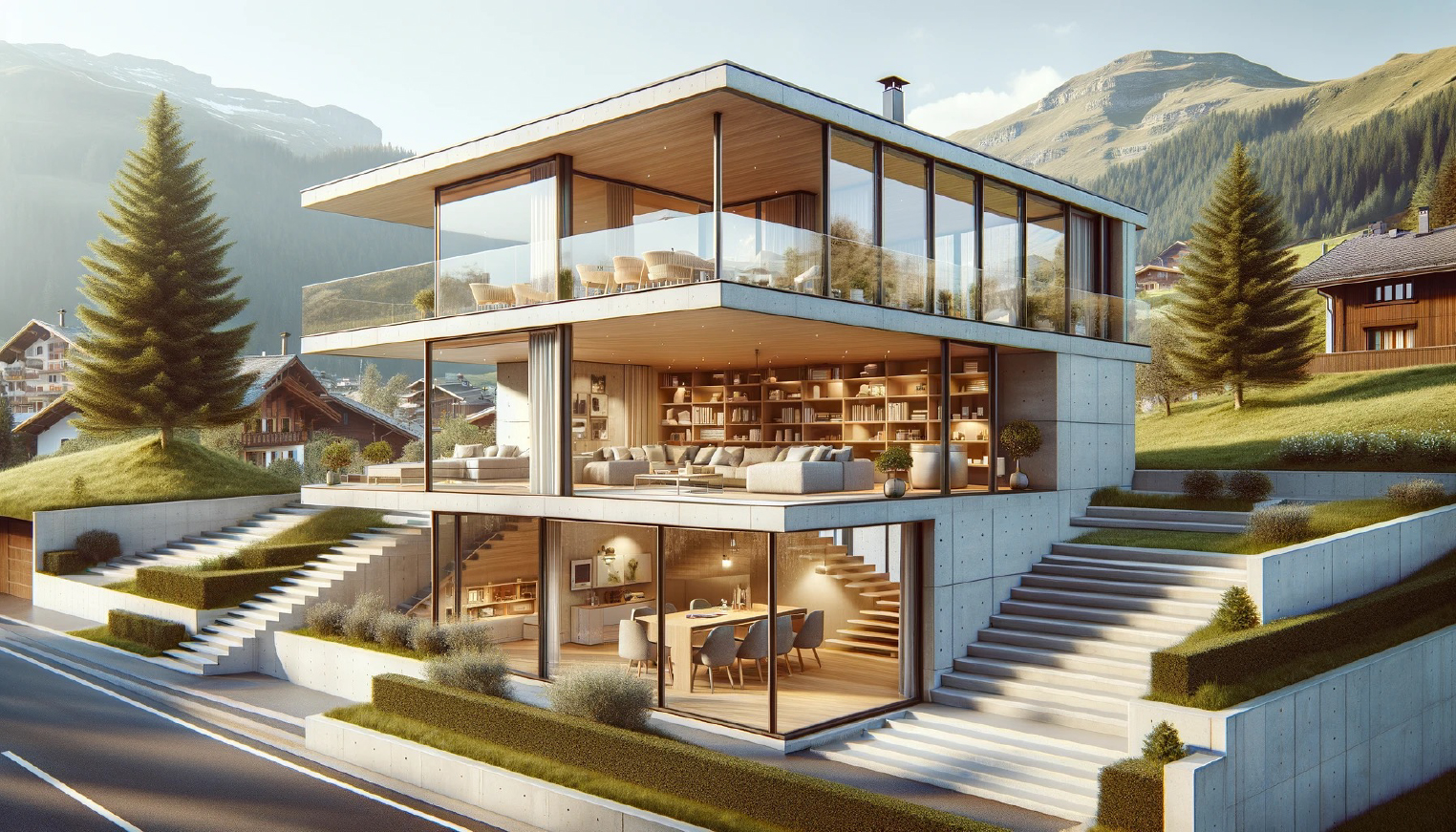 Ihr Glashaus in der Schweiz: Ein Traum wird wahr
