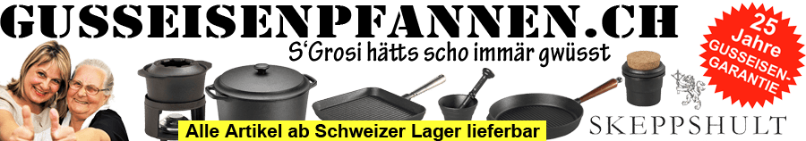 Gusseisenpfannen.ch quality matters GmbH