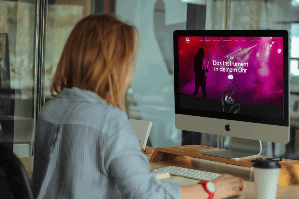 Earline Webdesign Website von this:matters WordPress Agentur Schweiz