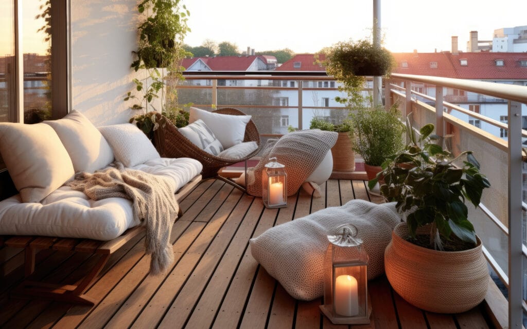 Stilvolle Gestaltung für Balkon und Terrasse - Marktindex