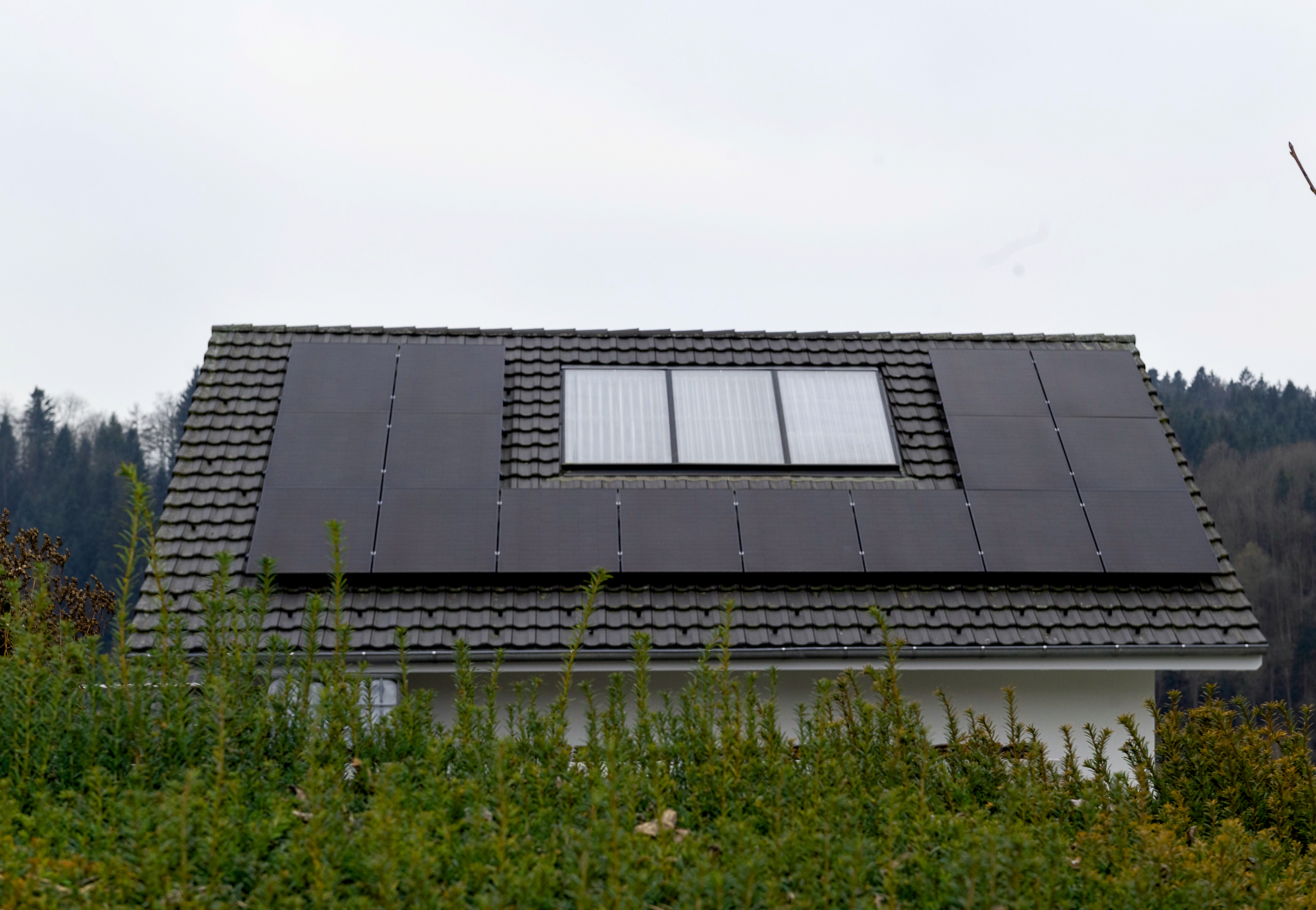 Solardach Ostseite
